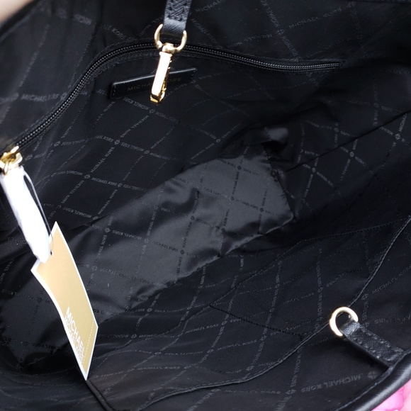 🌺NWT Michael Kors MD Carryall Tote bag Black MK - Picture 6 of 8